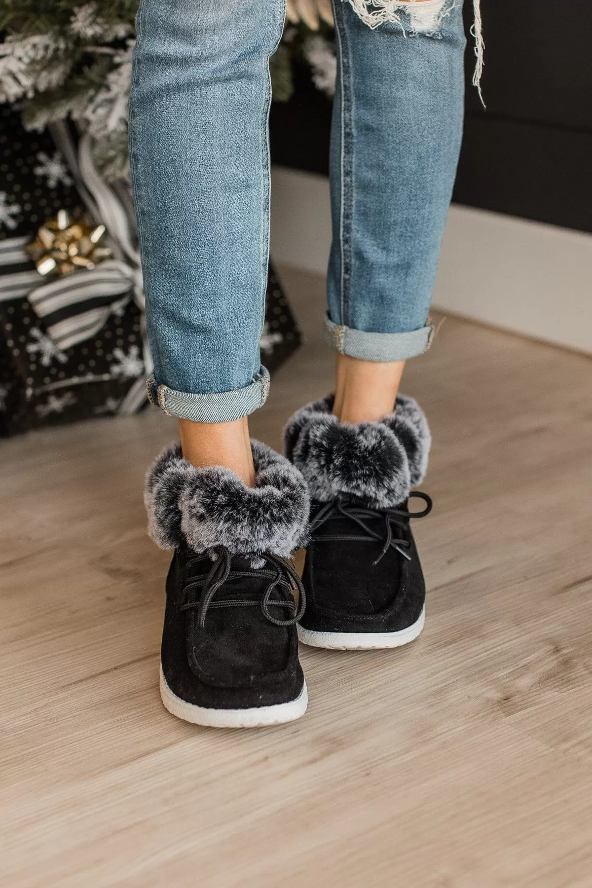 Gypsy Jazz Farren Booties- Black