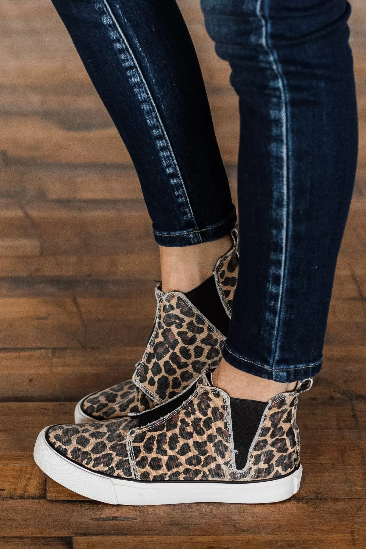 Gypsy Jazz Frankie Sneakers- Leopard