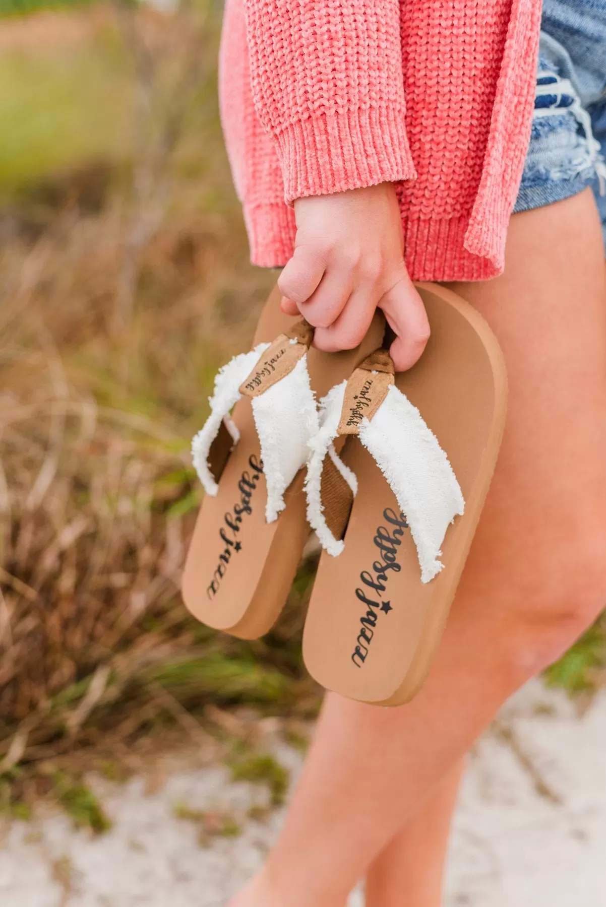 Gypsy Jazz Gjazz Sandals- White