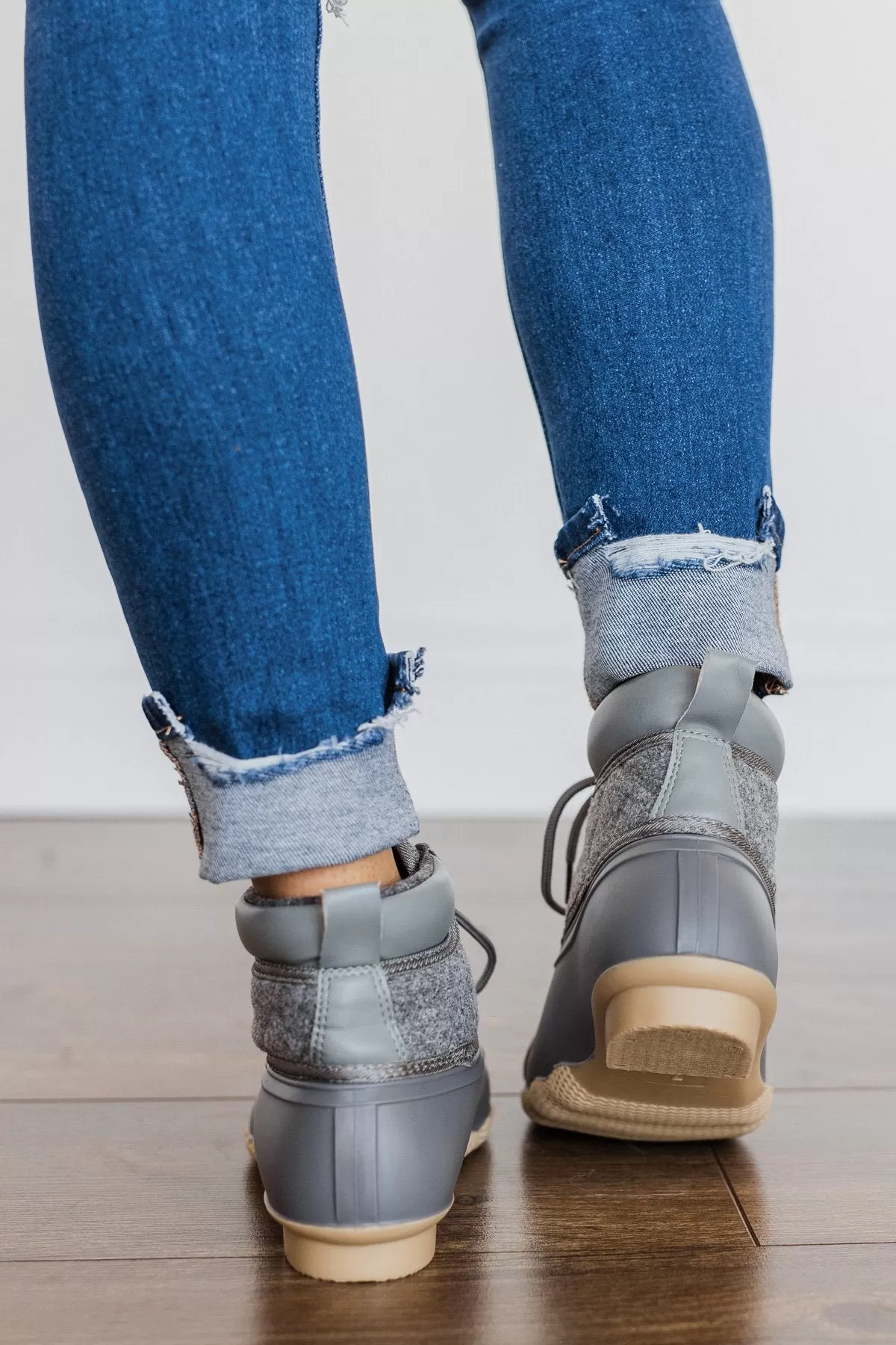 Gypsy Jazz Quack Booties- Grey