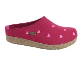 Haflinger Clogs Grizzly Sweetheart Port