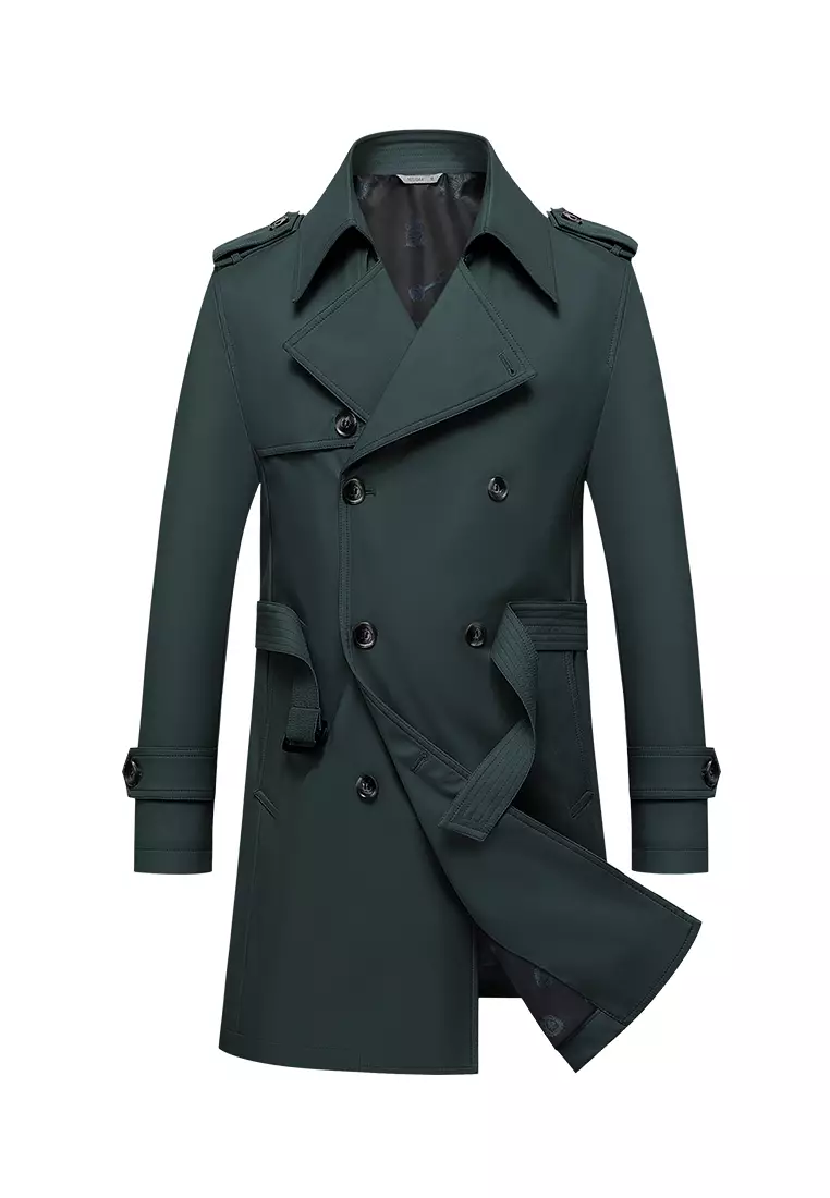 HAPPY FRIDAYS Men's Casual Trench Coats BC7987