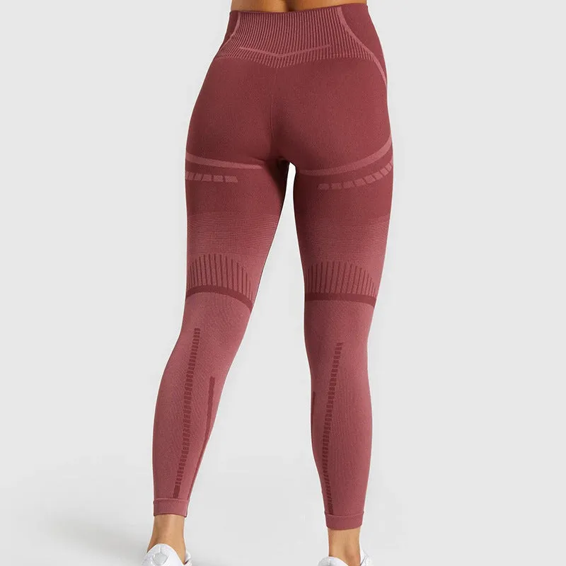 High waist stretch cropped leggings yoga pants