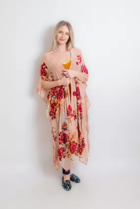 Holiday Roses Kimono