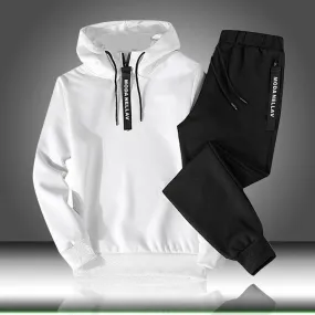 Hooded Casual Tracksuits Outfit Sets