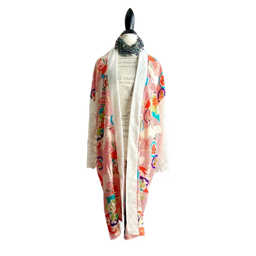 JAPANESE CRANE KIMONO