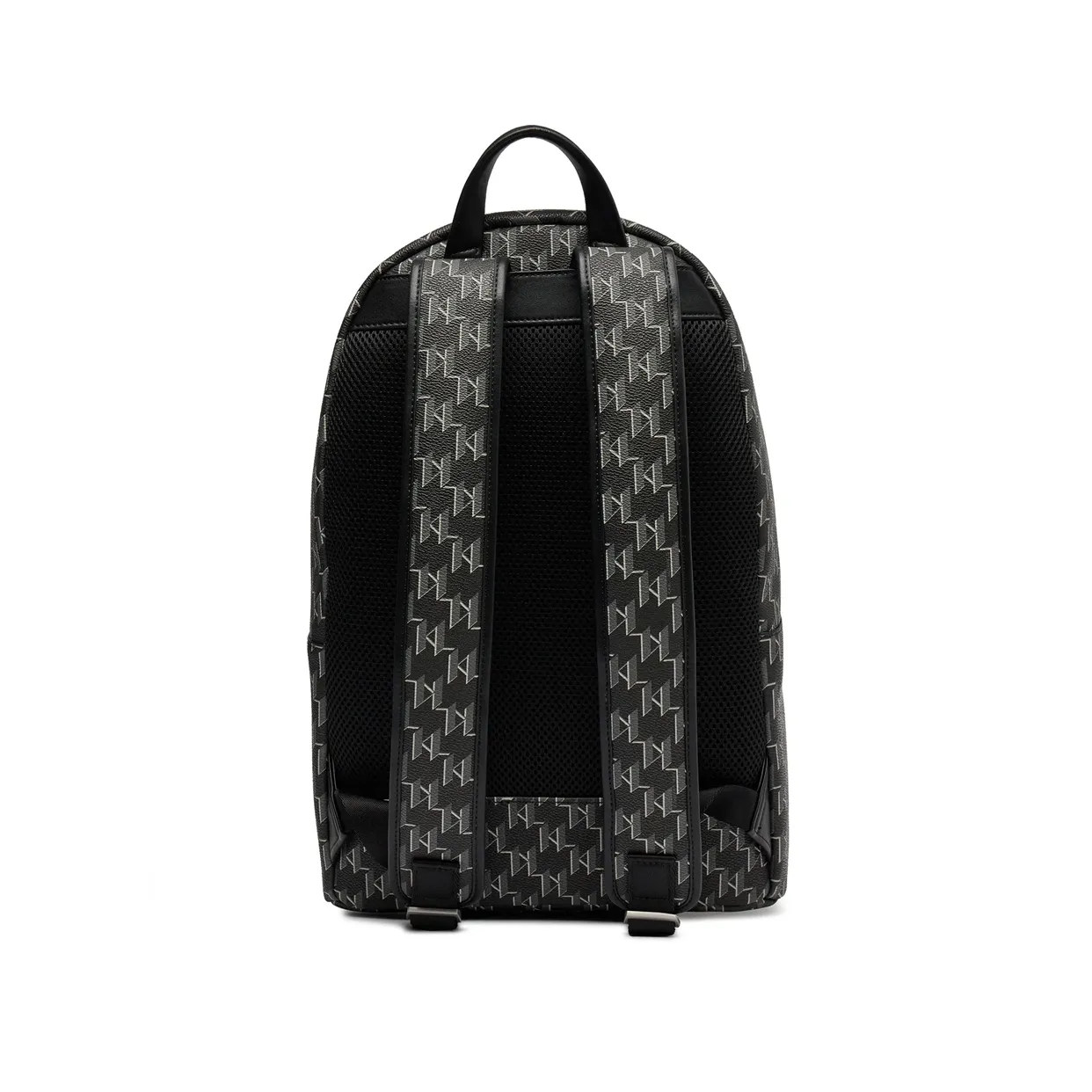 Karl Monogram Backpack -Black