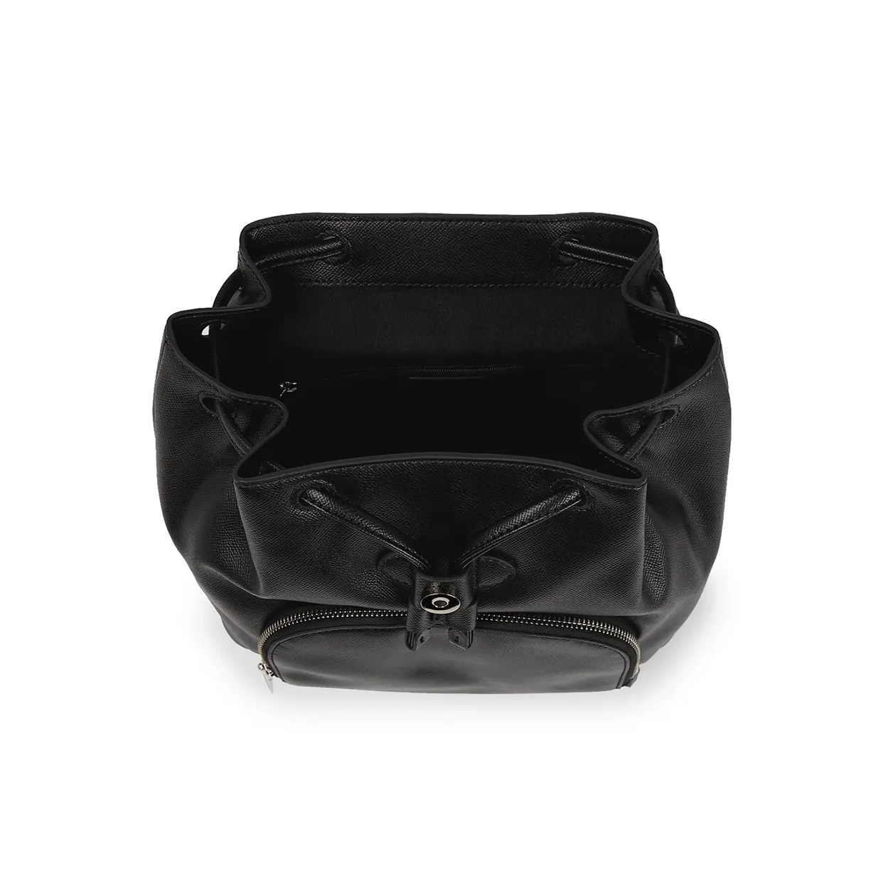 Karl RSG Metal Flap Backpack -Black