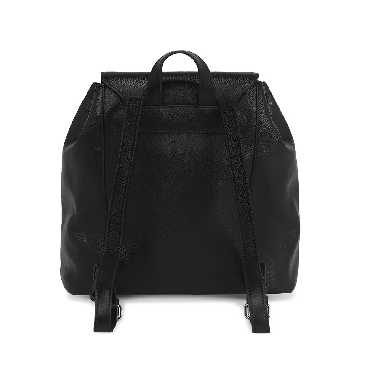 Karl RSG Metal Flap Backpack -Black