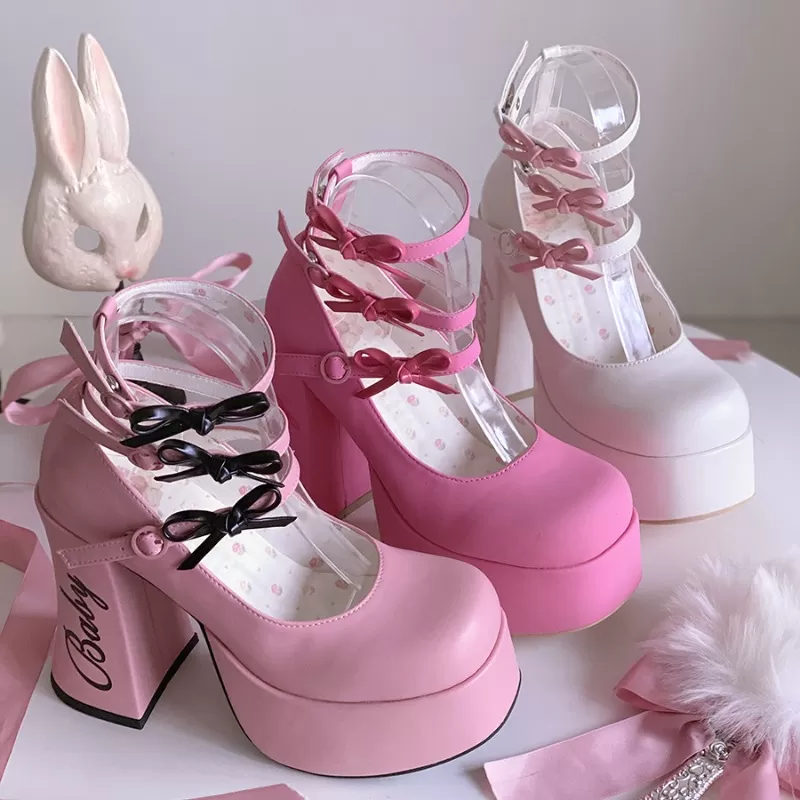 Kawaii Sweet Lolita High Heels - Kimi