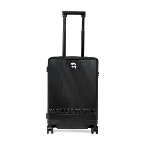 K/Ikonik Hard-Shell Trolley Bag -Black