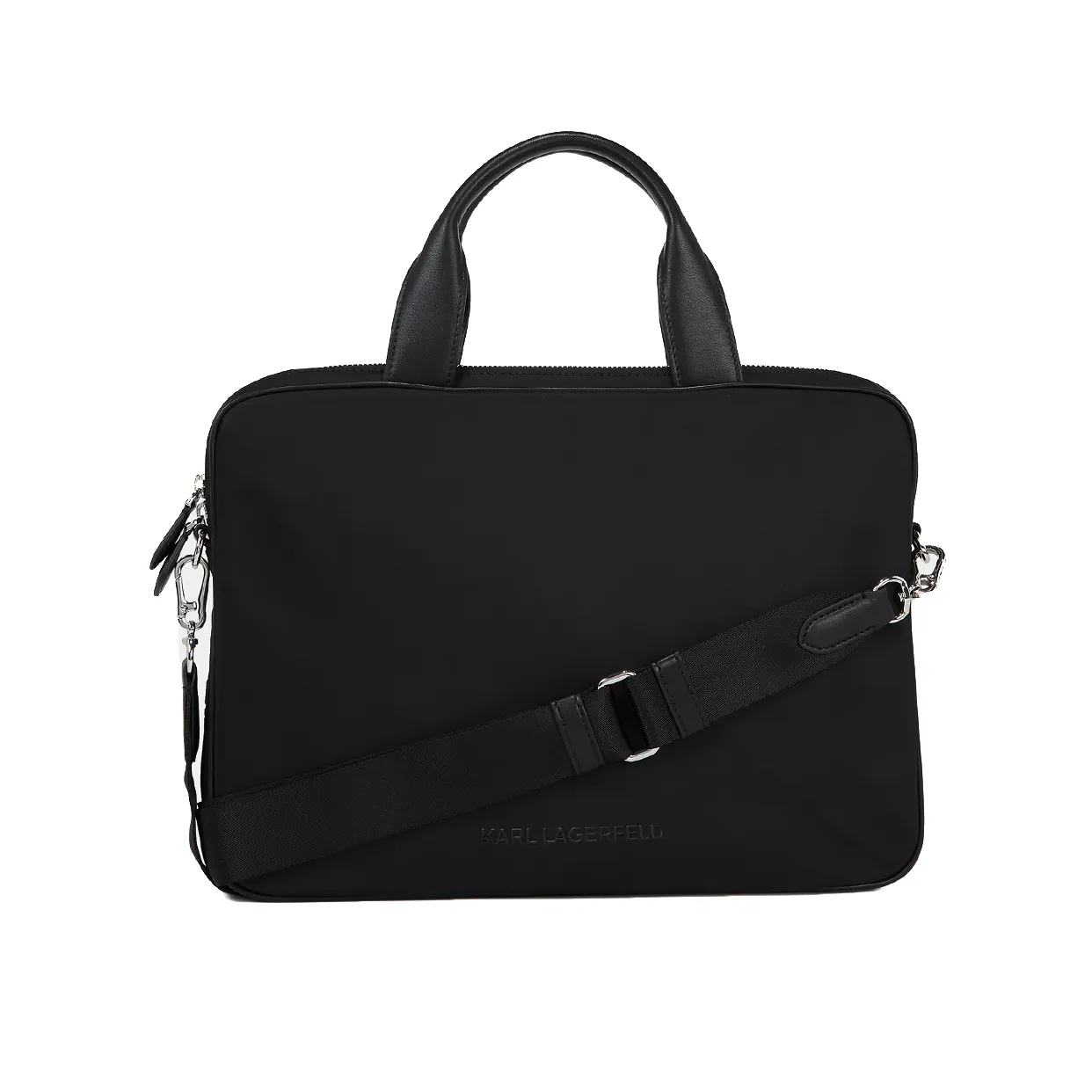 K/Ikonik Karl Laptop Bag -Black