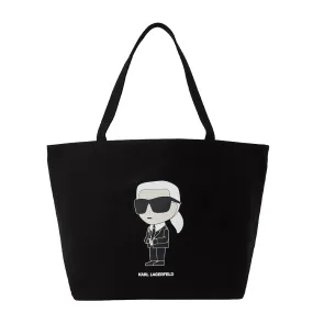 K/Ikonik Karl Shopper Bag- Black