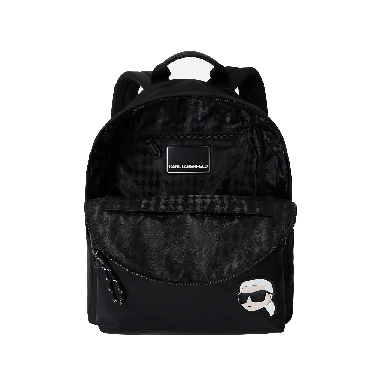 K/Ikonik Klassik Nylon Backpack -Black