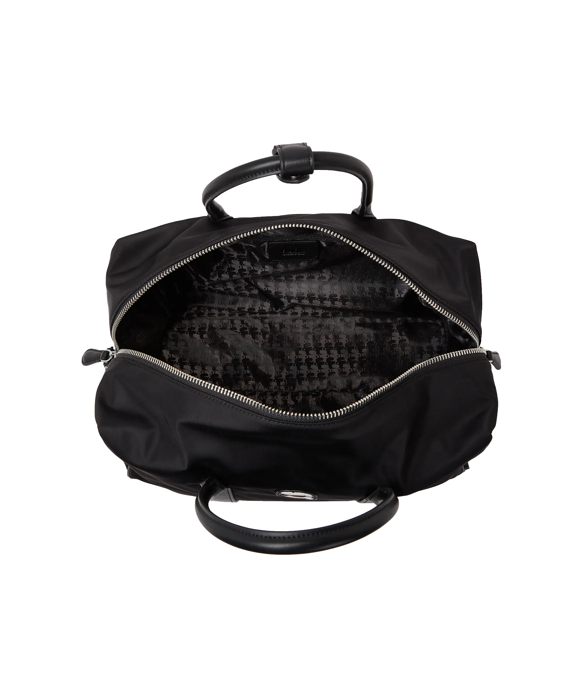 K/Ikonik Nylon Weekender – Black