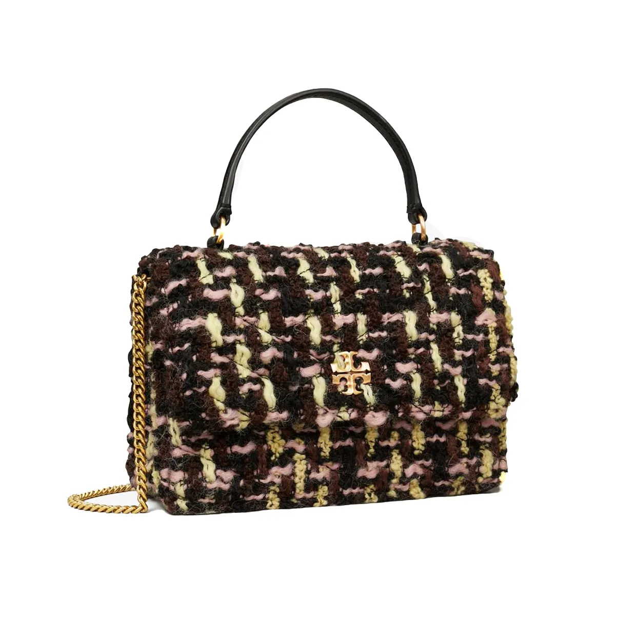 Kira Tweed Mini Top Handle Wallet -Multi