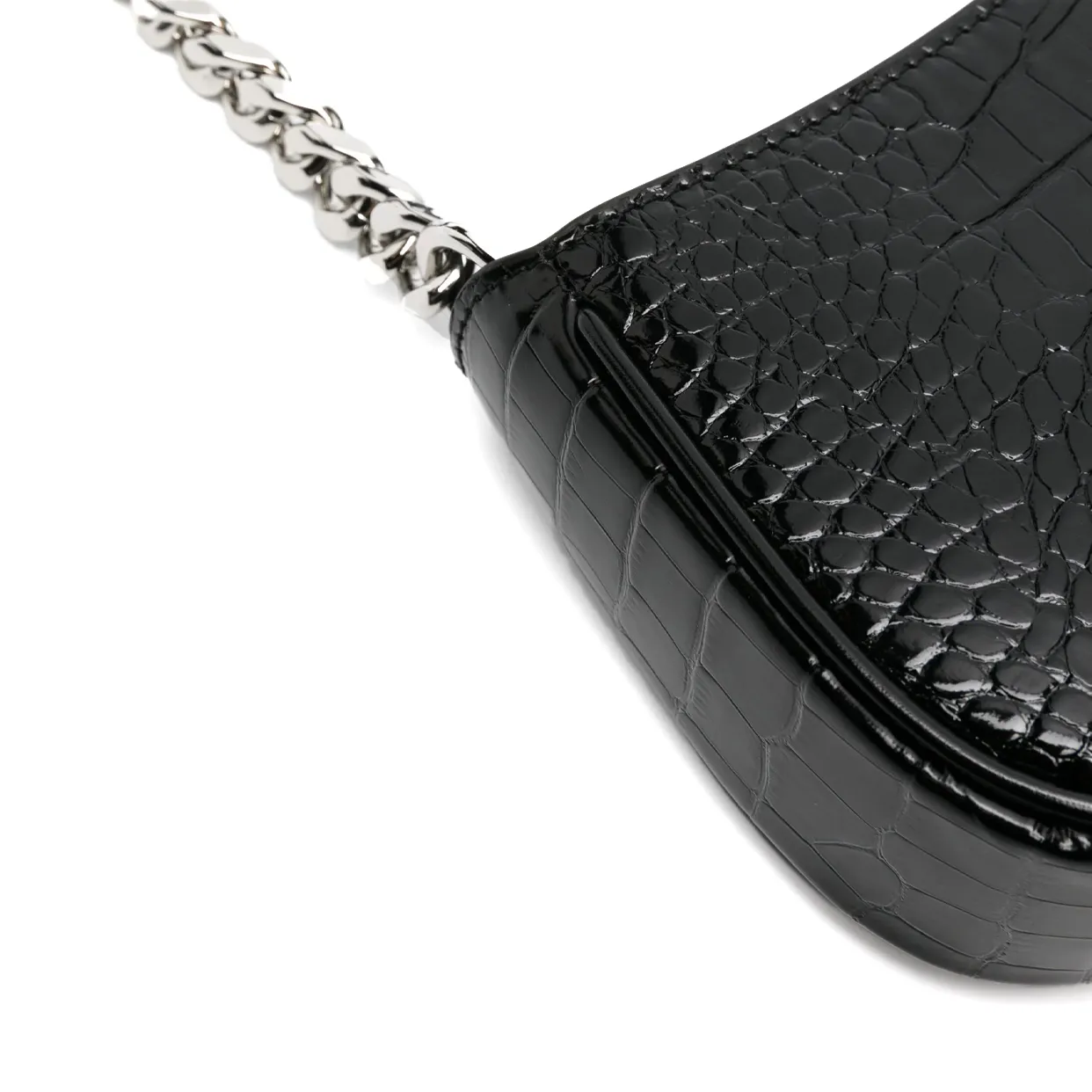 K/Kameo Embossed Shoulder Bag -Black