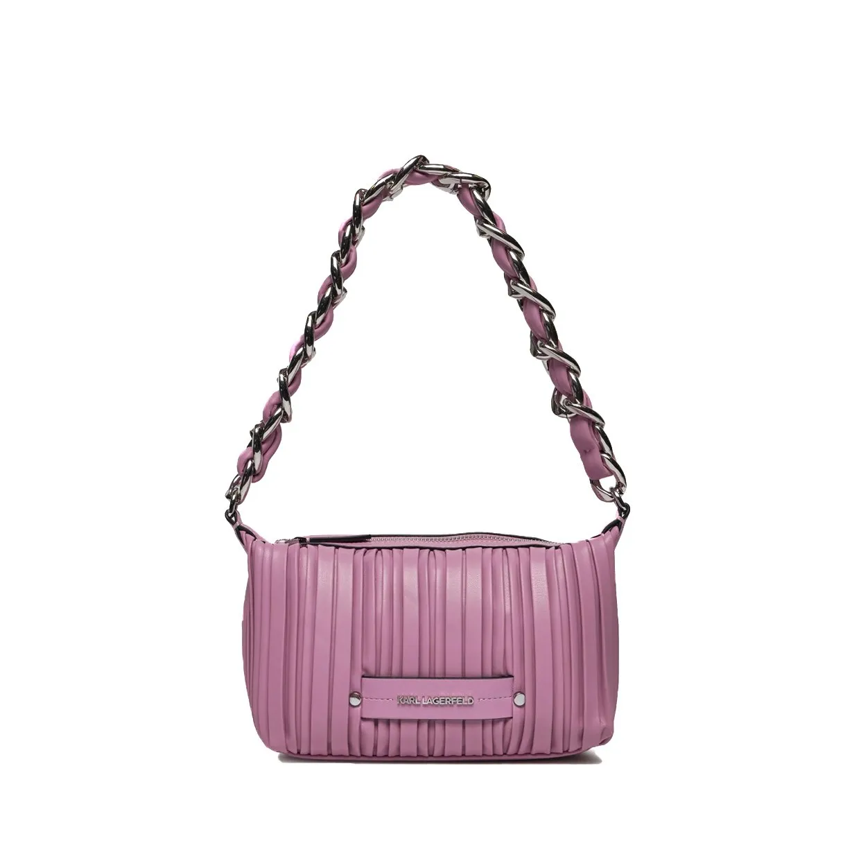 K/Kushion Chain Handle Small Shoulder Bag -Mauve