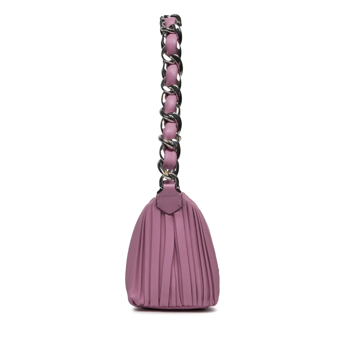 K/Kushion Chain Handle Small Shoulder Bag -Mauve