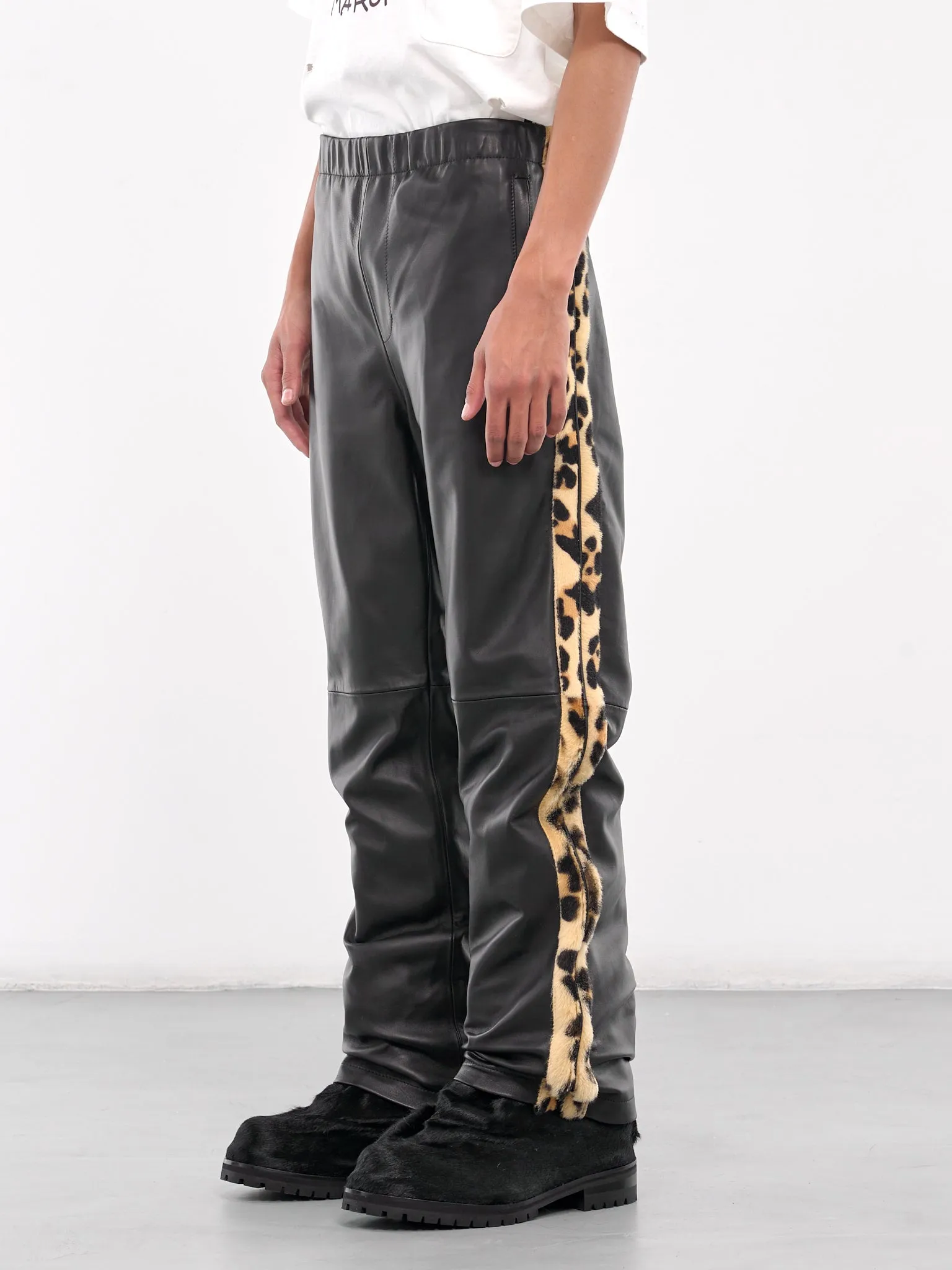 Leather Joggers (PUMY0008Q5-ULA736-BLACK)