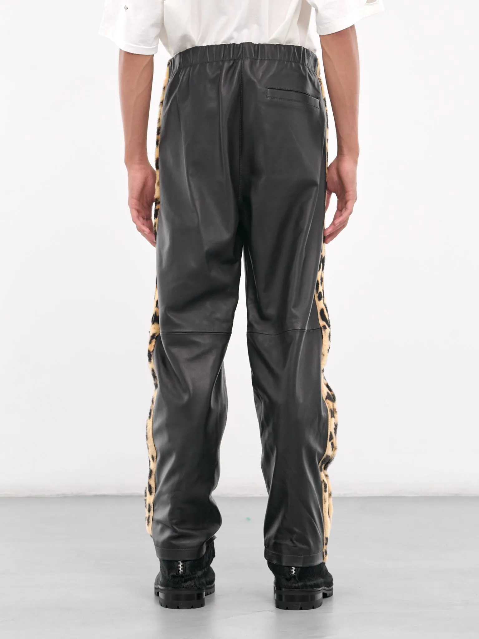 Leather Joggers (PUMY0008Q5-ULA736-BLACK)