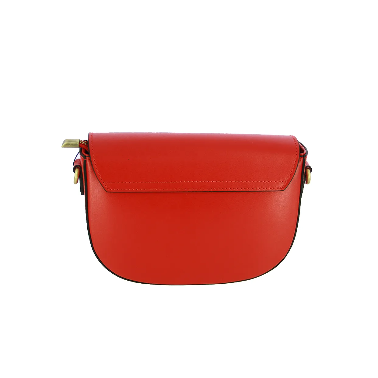 Leather Sling Bag -Red