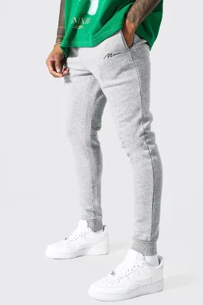 Man Signature Super Skinny Joggers | boohooMAN UK