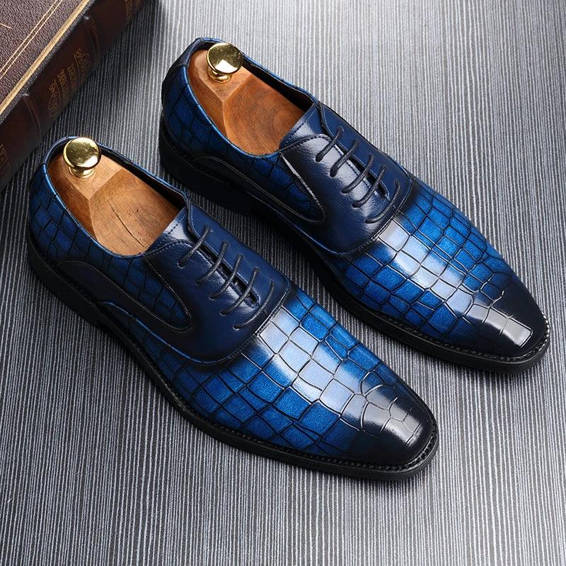 Men's Flat Formal Casual Shoes - Dress Party Business (FM1258)