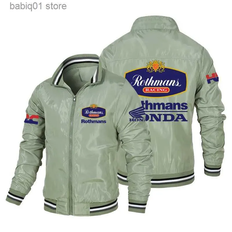 Men's Jackets 2023 Rothmans Racing Windproof Jacket Men