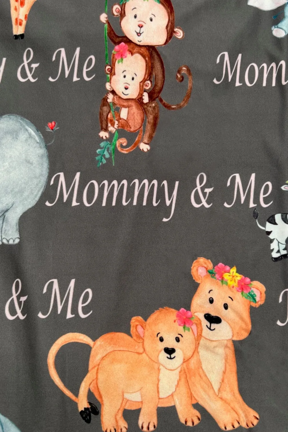 Mommy & Baby Animal Soft Leggings