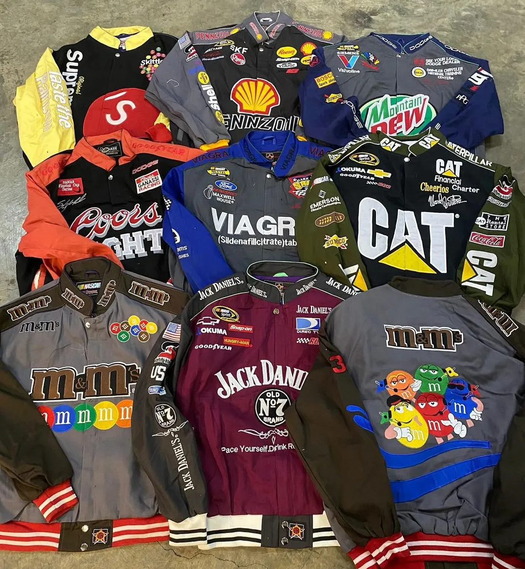 Nascar Racing Reworked Jackets 100 pcs