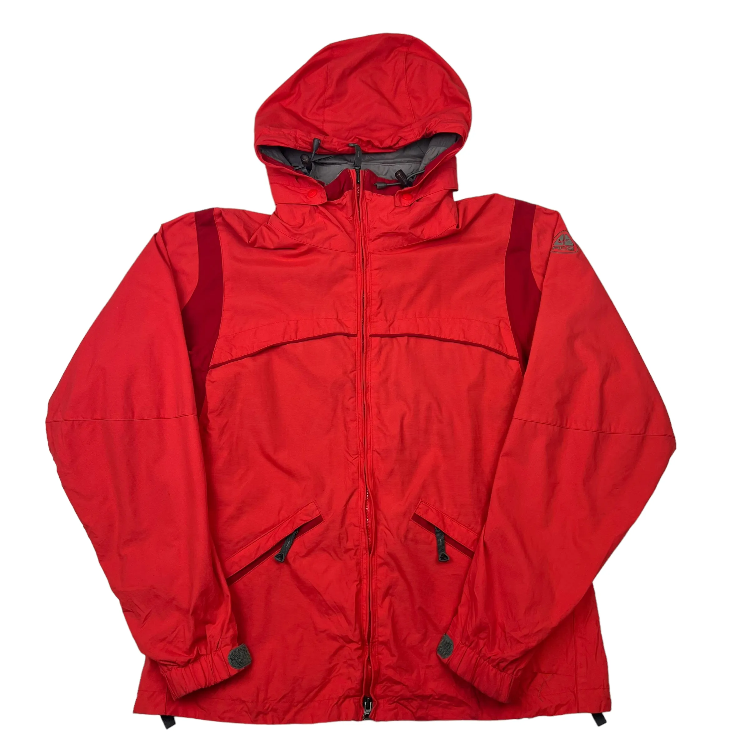 Nike ACG Red Hooded Outerwear Jacket