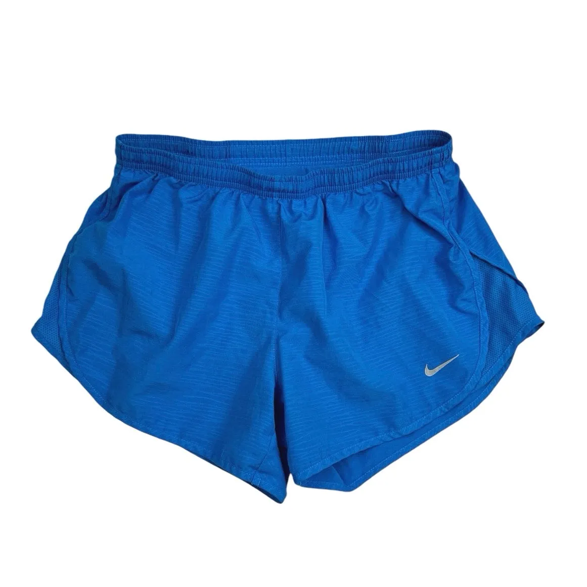 Nike Tempo Dri-Fit Mens Blue Elastic Waist Activewear Athletic Running Shorts S