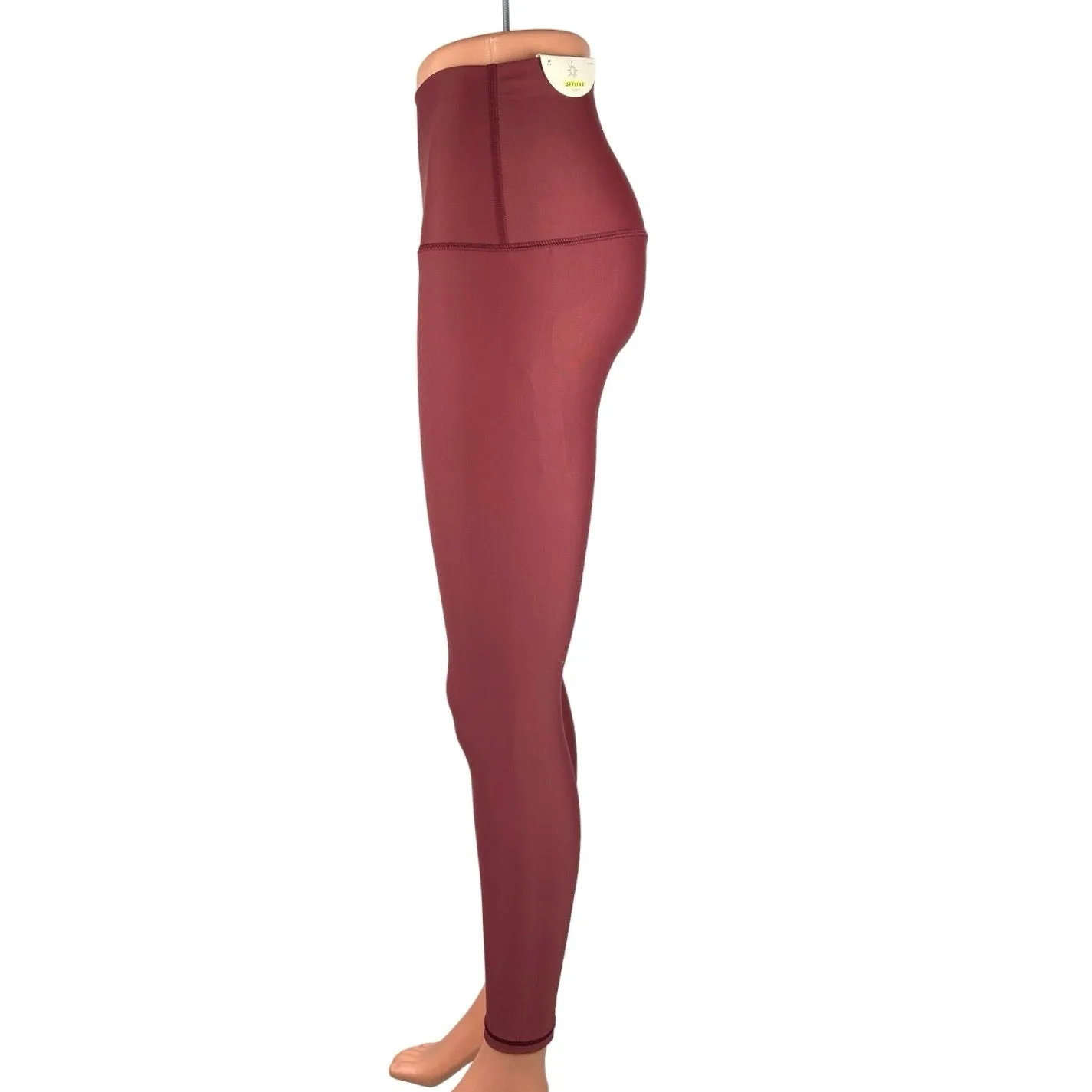 OFFLINE By Aerie NWT Red Pull On High Waisted Ankle Yoga Leggings Size M