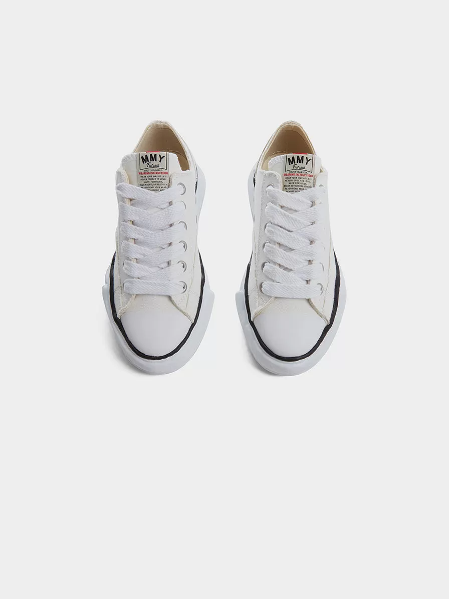 Original Sole Canvas Low Peterson Sneaker, White