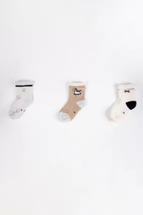 Pair of cartoon character ankle socks