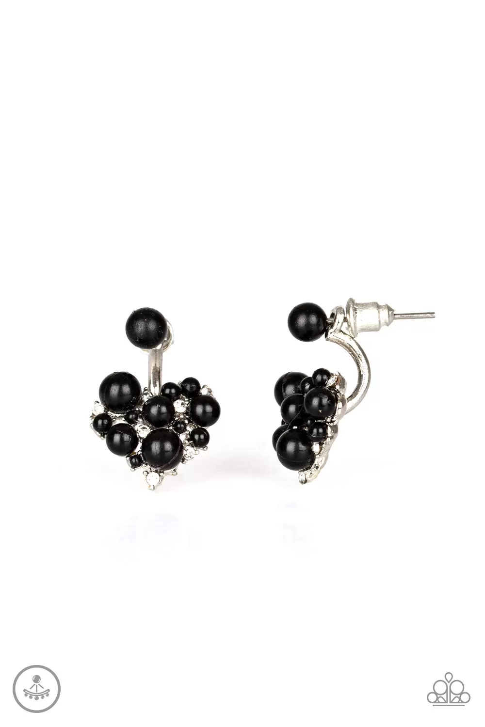 Paparazzi Accessories - Star-Studded Success - Black earrings