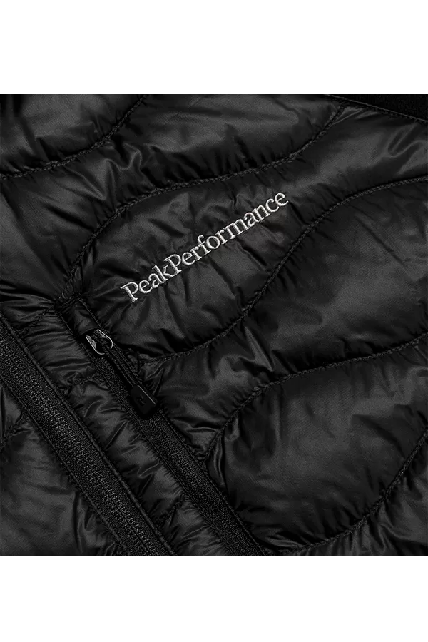 Peak Performance Helium Hybrid Down Hooded Jacket Black