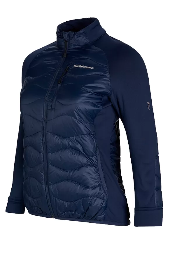 Peak Performance Women Hybrid Down Jacket Navy