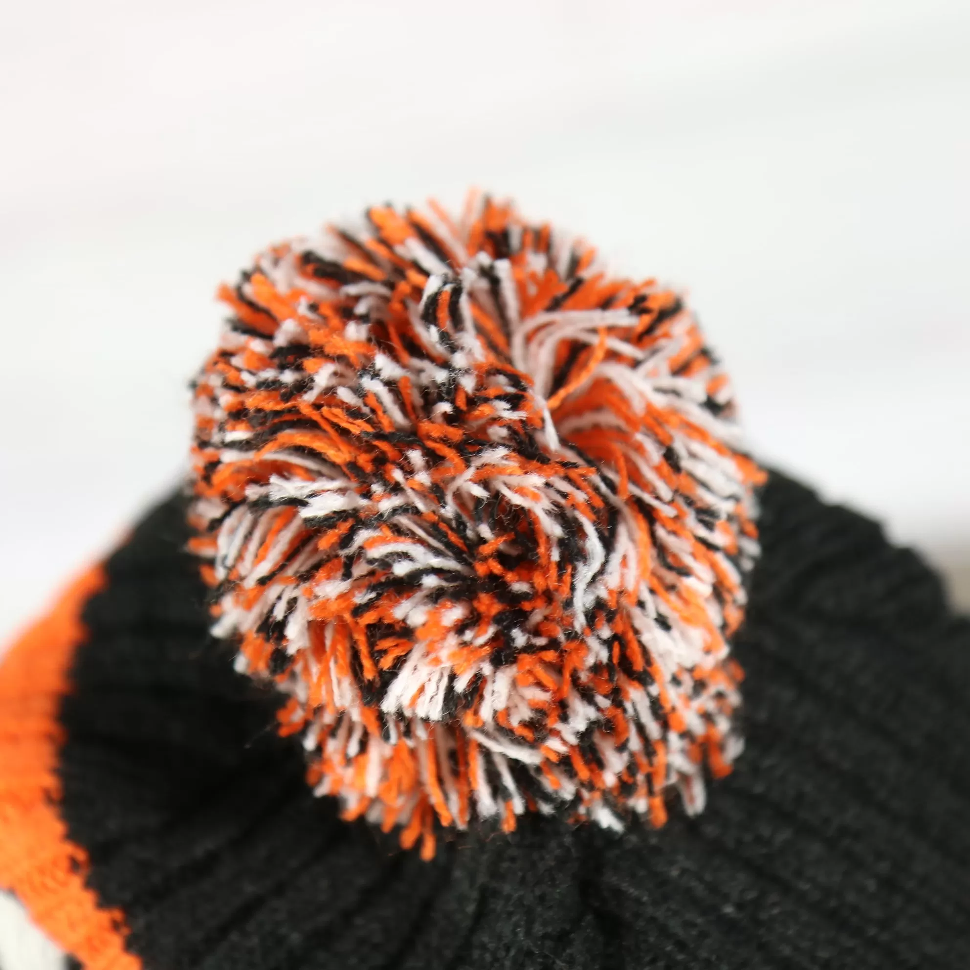 Philadelphia Flyers Two Sided Cuffed Winter Beanie | Orange, White, And Black Winter Beanie