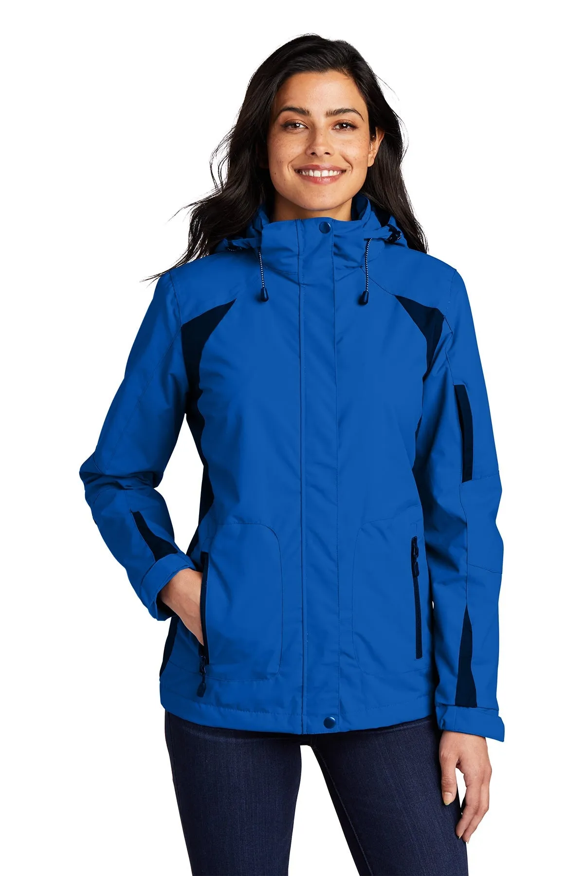 Port Authority Ladies All-Season II Custom Jackets, Snorkel Blue/ Black