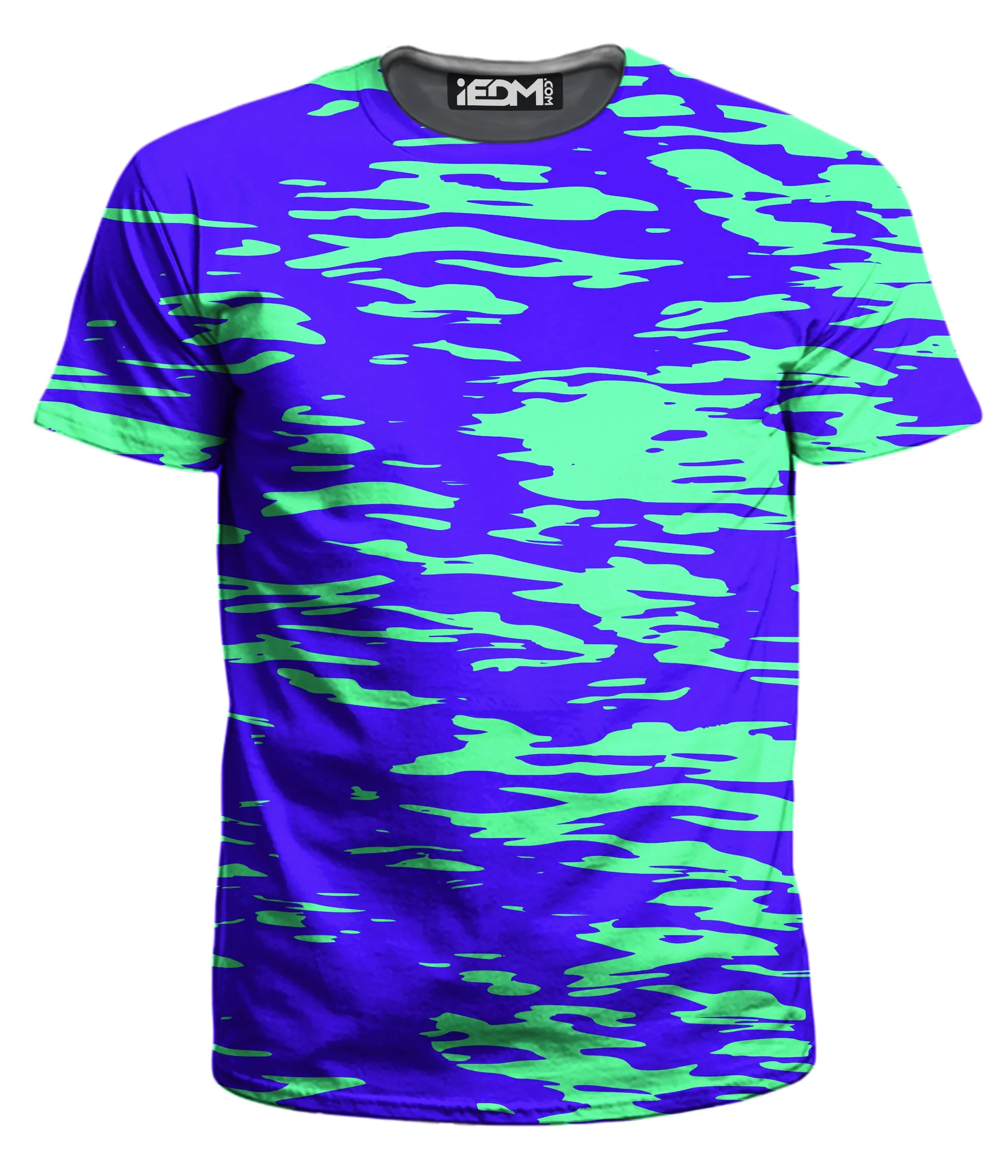 Purple Mint Rave Zebra Stripe T-Shirt and Joggers Combo