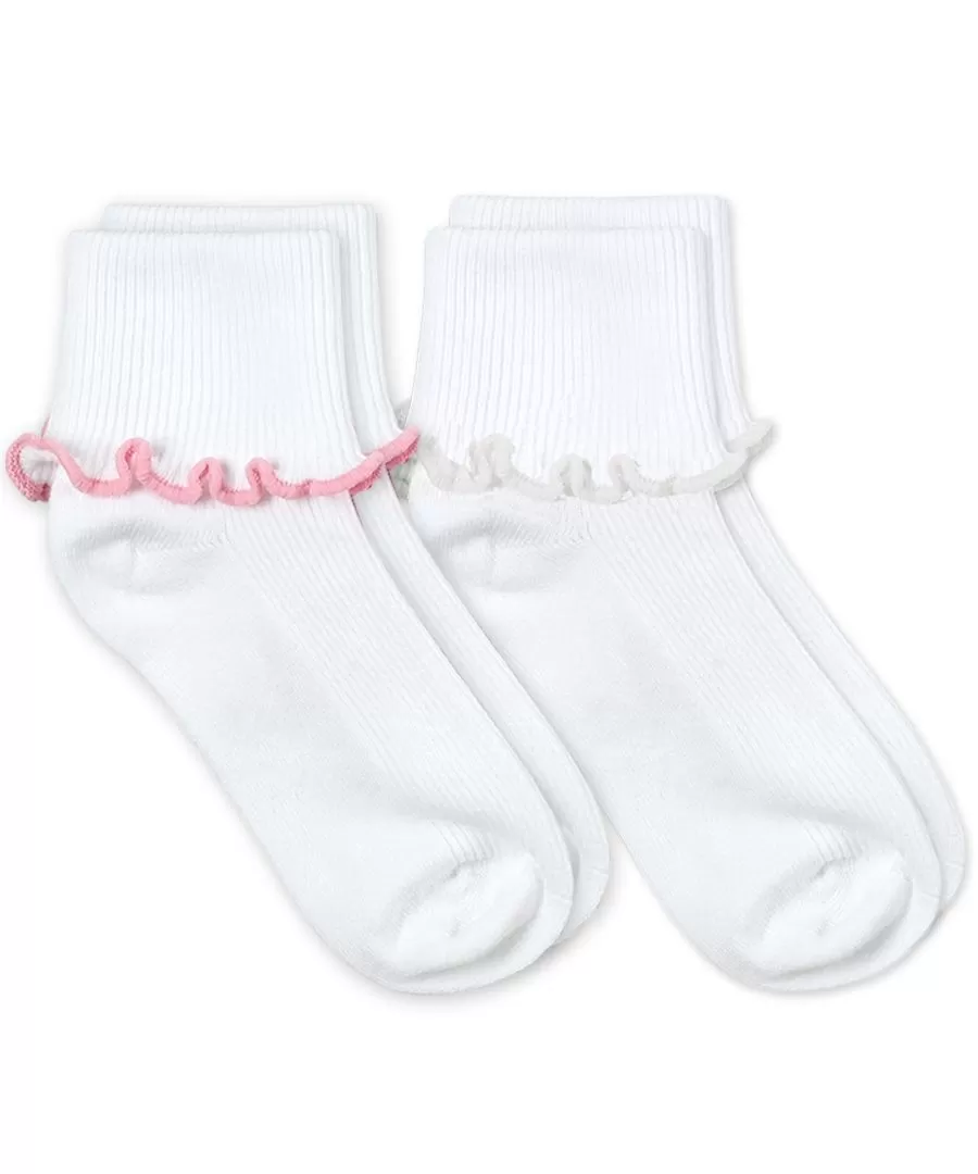 Ripple Edge Socks - 2 Pack