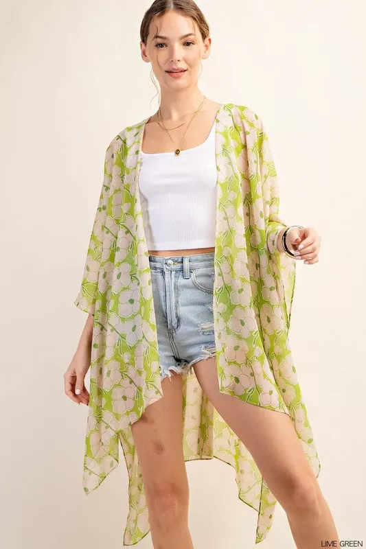 Romantic Floral Kimono