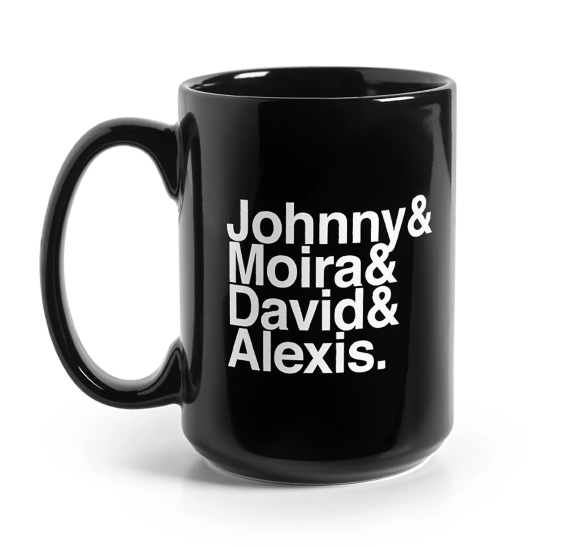 Schitt's Creek Character Name Ceramic Mug