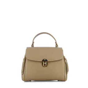 Signature Style Satchel -Tan