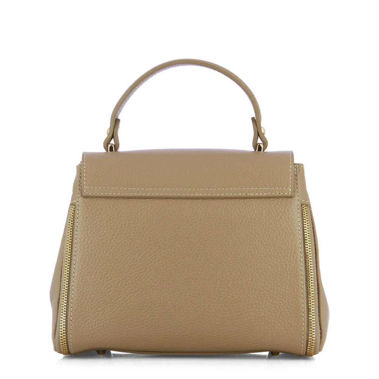 Signature Style Satchel -Tan