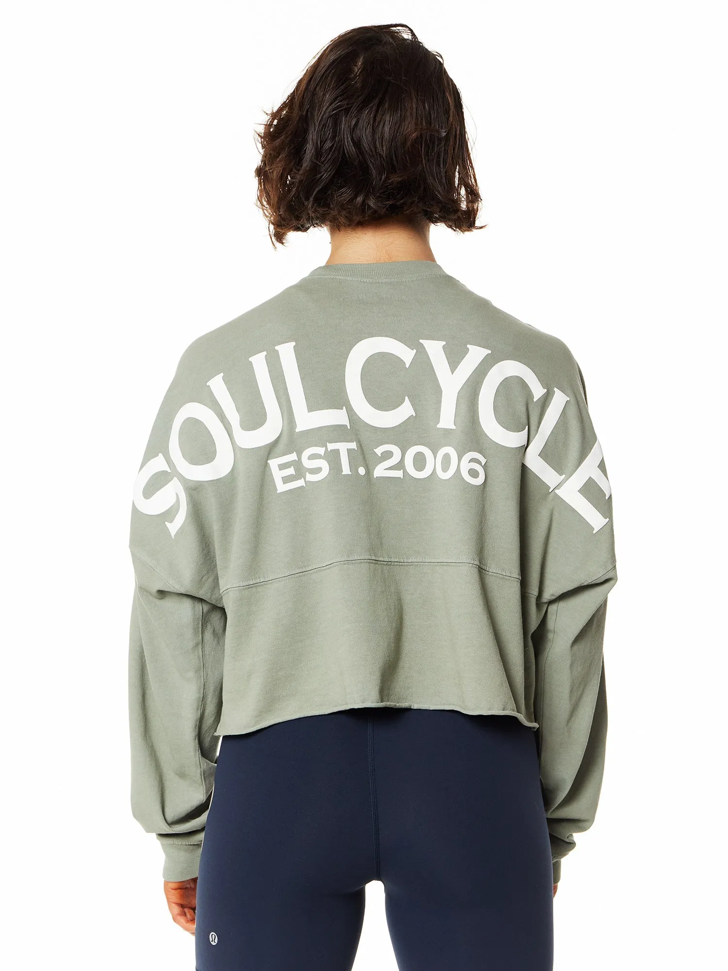 Spirit Activewear | Cropped Spirit Jersey | Sage