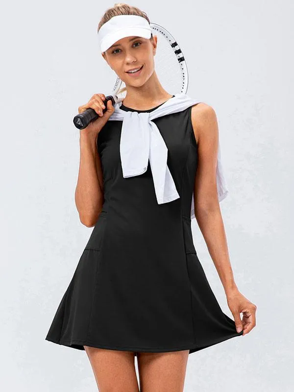 Tennis Dress Sleeveless Golf Activewear For Women