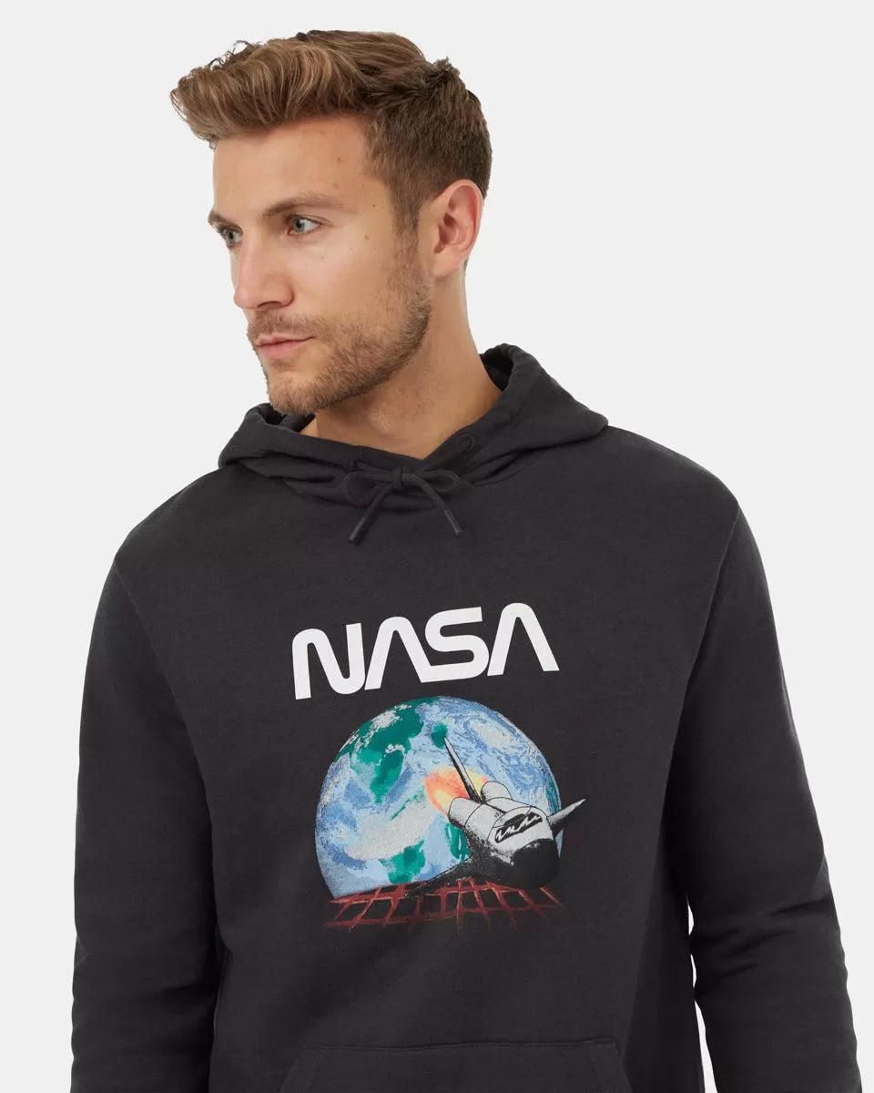 Tentree Space Mission Hoodie In Graphite/ Black White